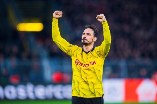 多特高层：胡梅尔斯对我方的告别战充满期待，他将首发出战尤文