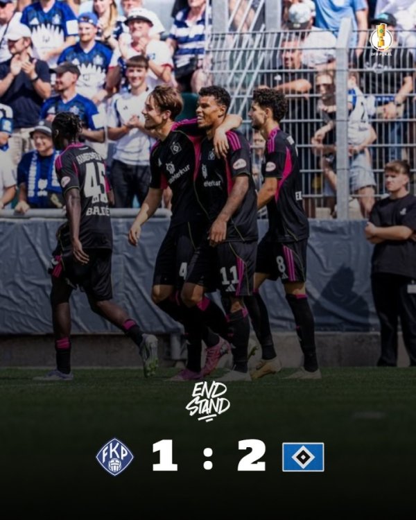 差点翻车！德国杯首轮，汉堡加时逆转德国第五级别球队急躁晋级