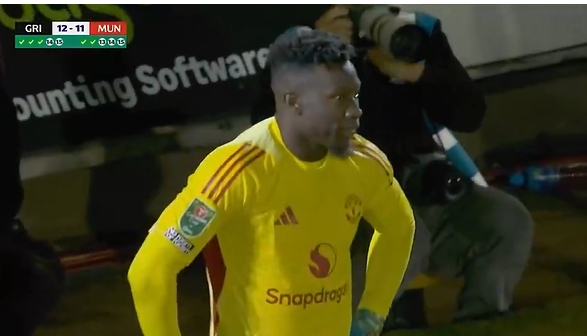 有益魔了！奥纳纳点球大战时屡次际遇球，但没能把球扑出