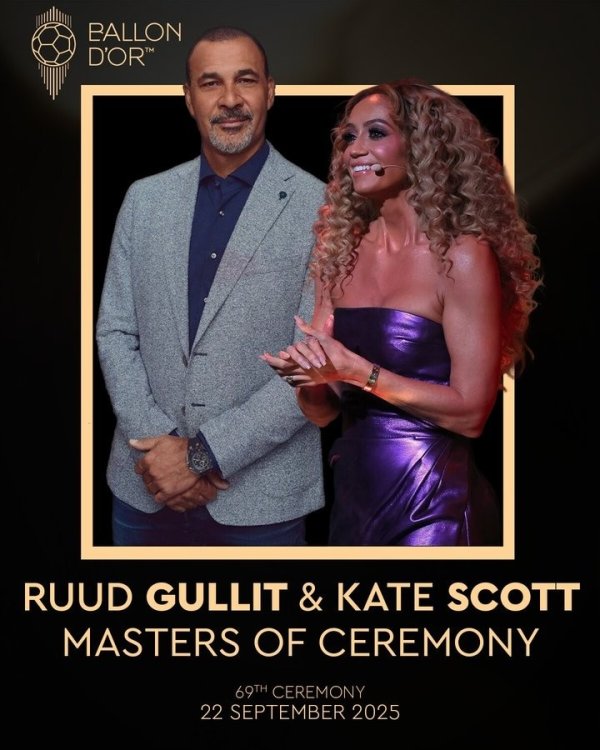 官方：古利特和凯特-斯科特将担任2025年金球奖授奖仪式主捏东说念主