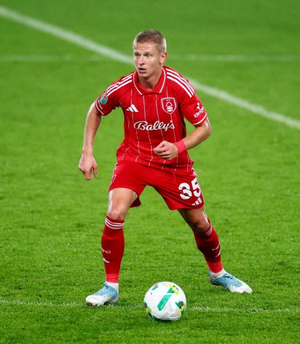 官方：津琴科干与诺丁汉丛林欧联杯名单