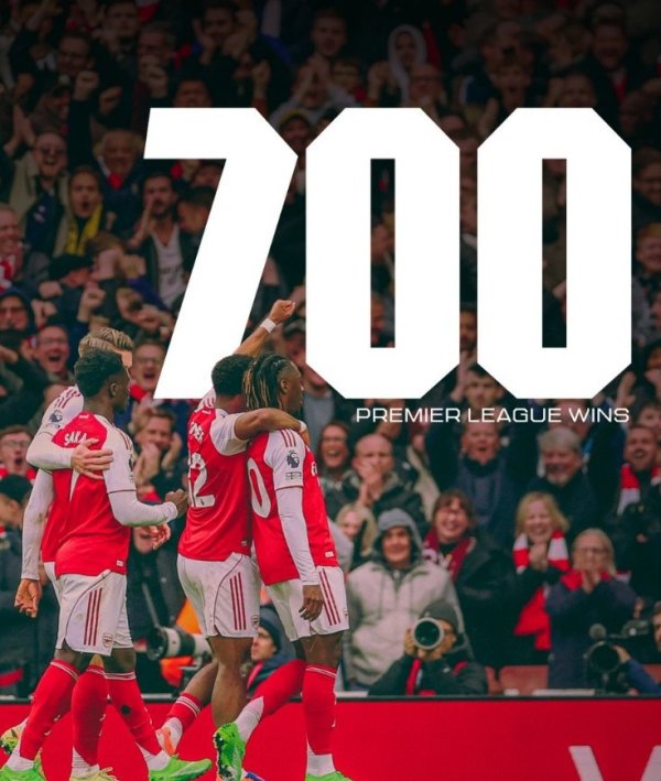 里程碑本事！阿森纳赢得队史在英超第700场顺利
