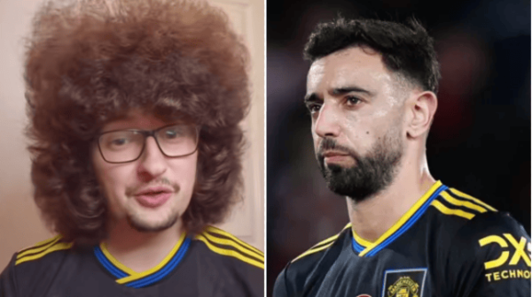 曼联战平诺丁汉丛林, 驰名曼联球迷蓄发哥的剪发筹画破灭