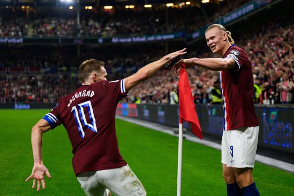 欧洲世初赛连线破门榜：厄德高→哈兰德4球最多，赖斯→凯恩3球