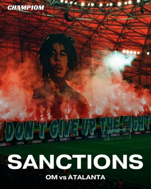 球迷燃放烟花违纪！马赛被罚金7万余欧元+部分看台关闭但脱期执行