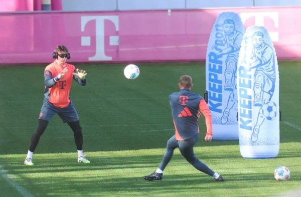 提高专注力！乌尔比希捎带特制眼镜和耳罩进行锻真金不怕火